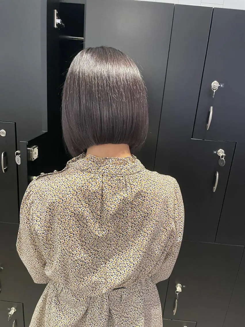 ロング カラー ヘアアレンジ ブリーチ ディープラベンダー ラベンダーカラー ブリーチなしカラー 🧸ハイトーン🧸 ゆっきー🧸のヘアスタイル