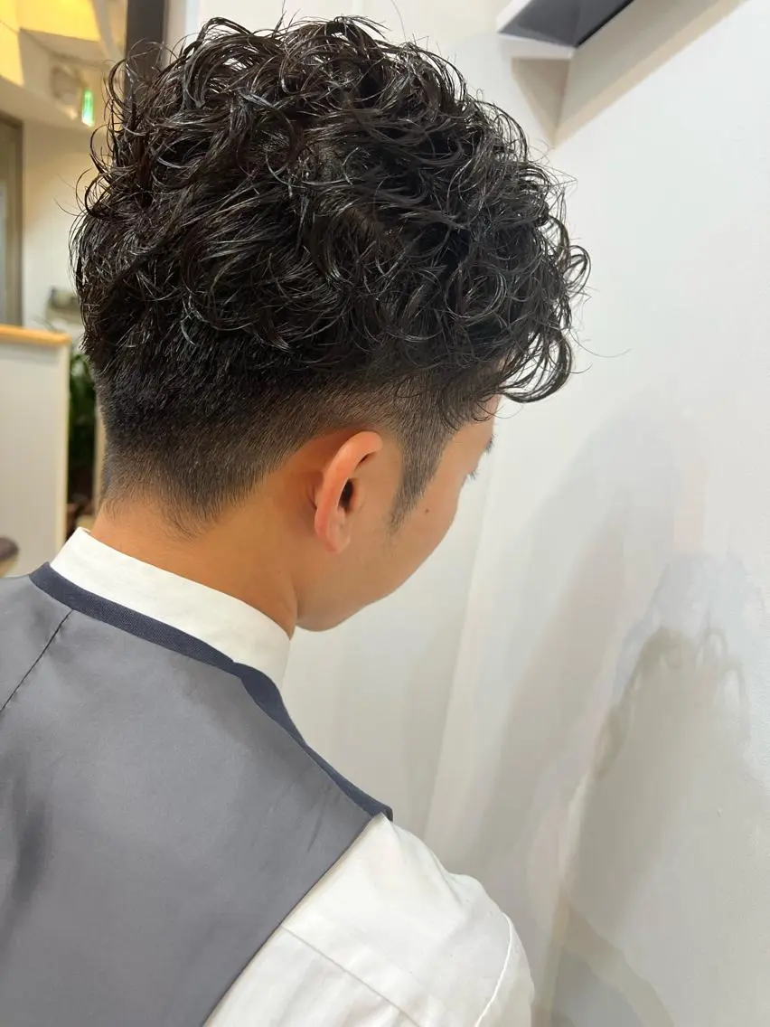 パーマ メンズ カット パーマ Naya Takumaのヘアスタイル