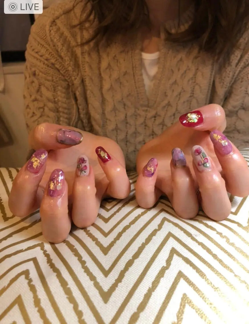 ネイル ハンドネイル プライベートサロン loveyのネイルデザイン