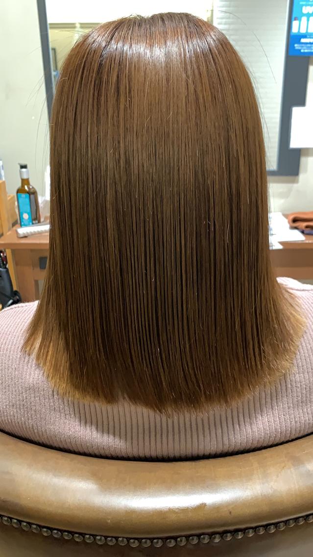 セミロング 佐藤 宰 OZ桑野店のヘアスタイル