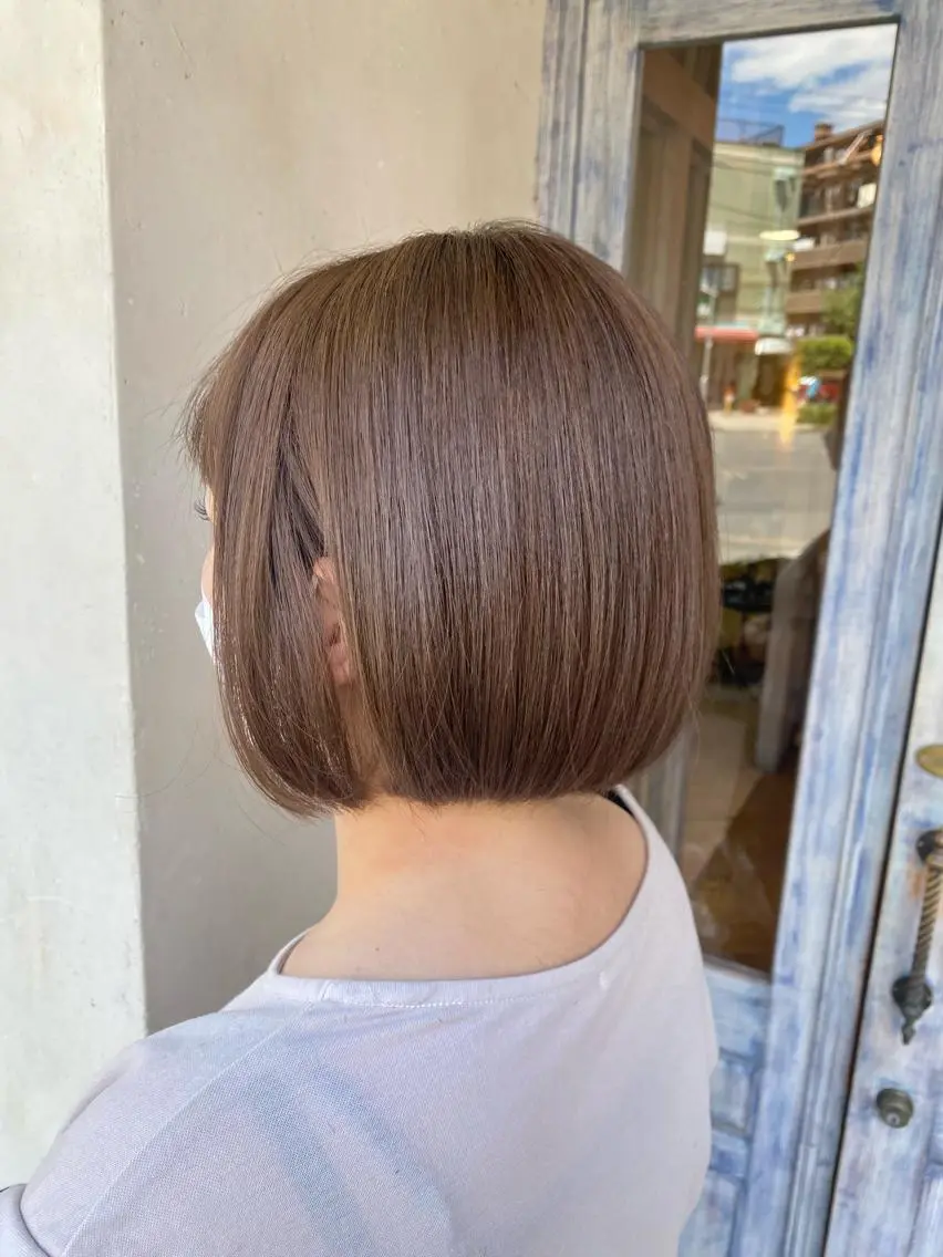 ショート ボブ Kasuga Sayuriのヘアスタイル