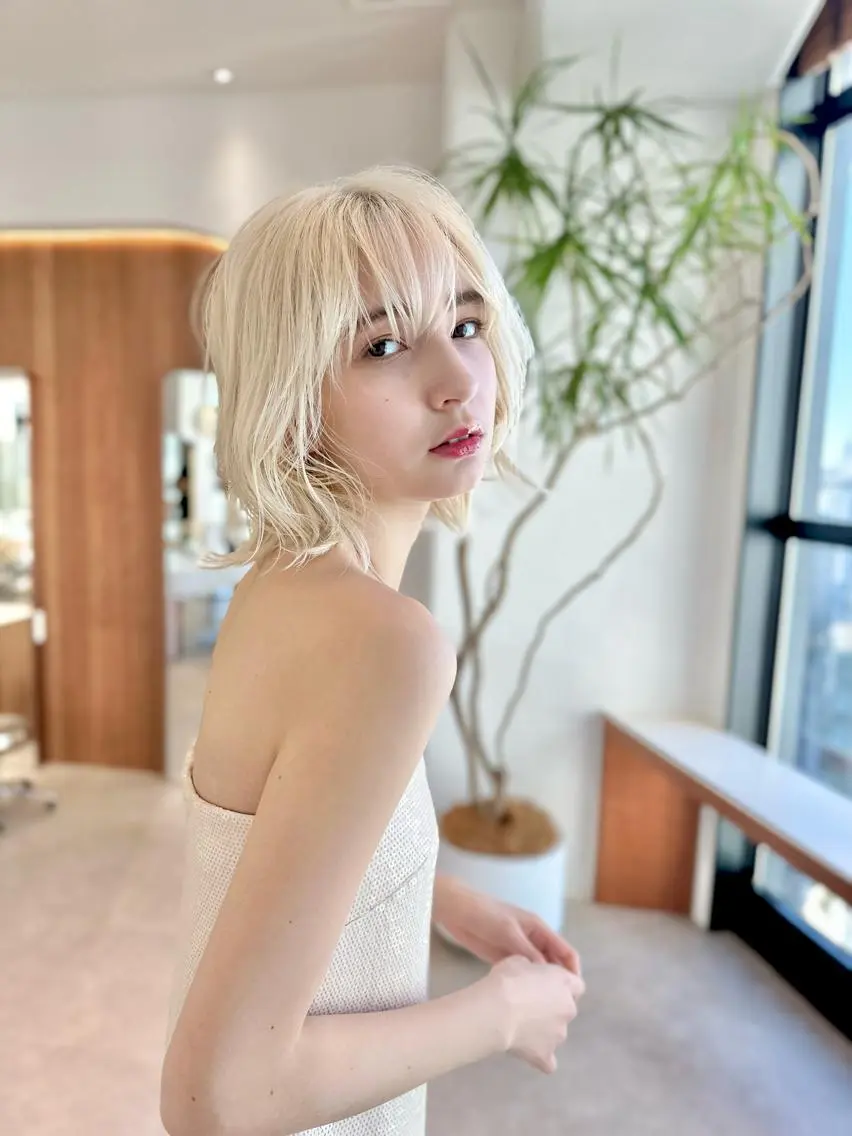 ショート 💘MICOTO藤沢 髪質改善ブリーチ💘のヘアスタイル