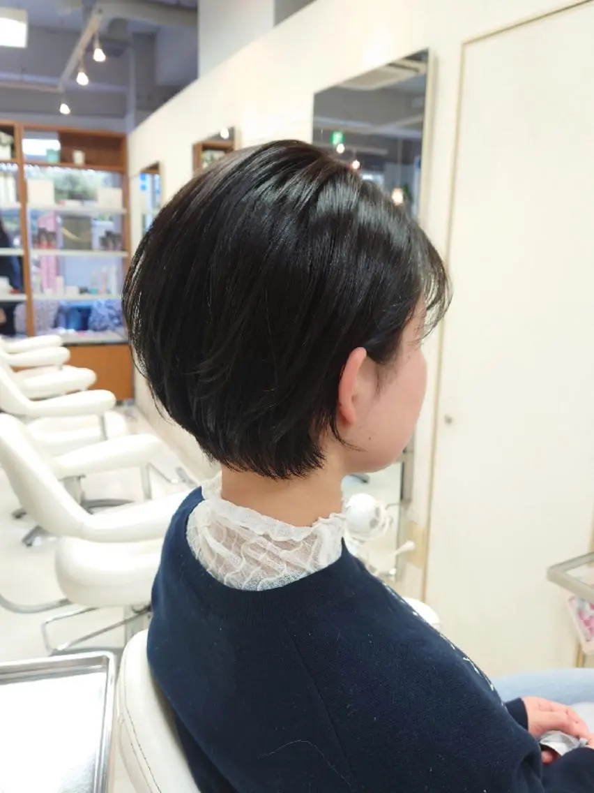 ショート カット トリートメント nagane sayakaのヘアスタイル