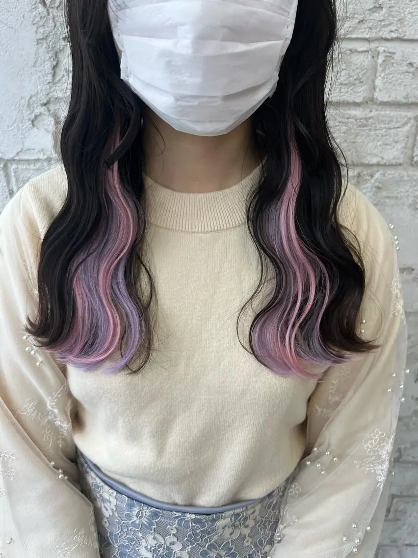 ロング エクステ エクステ＆艶カラー 🎀YURINA🎀のヘアスタイル