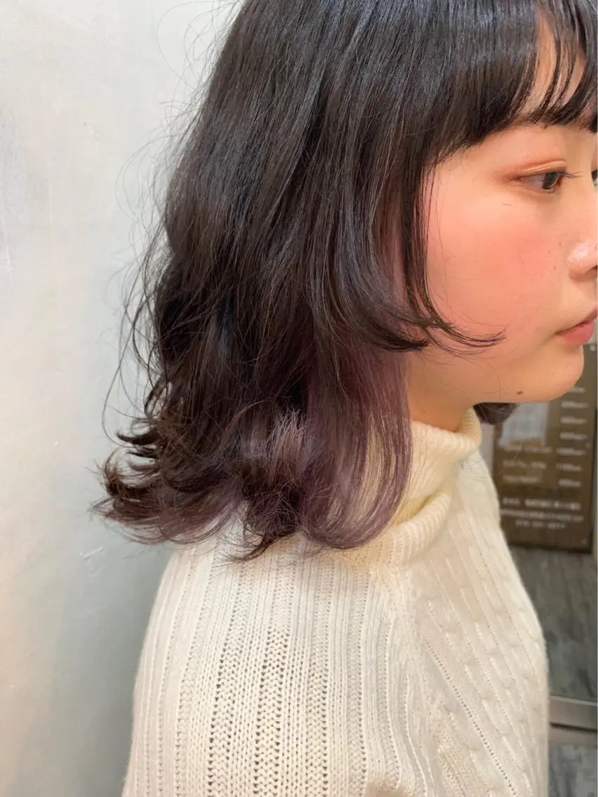 ミディアム カラー クオーレ hairのヘアスタイル