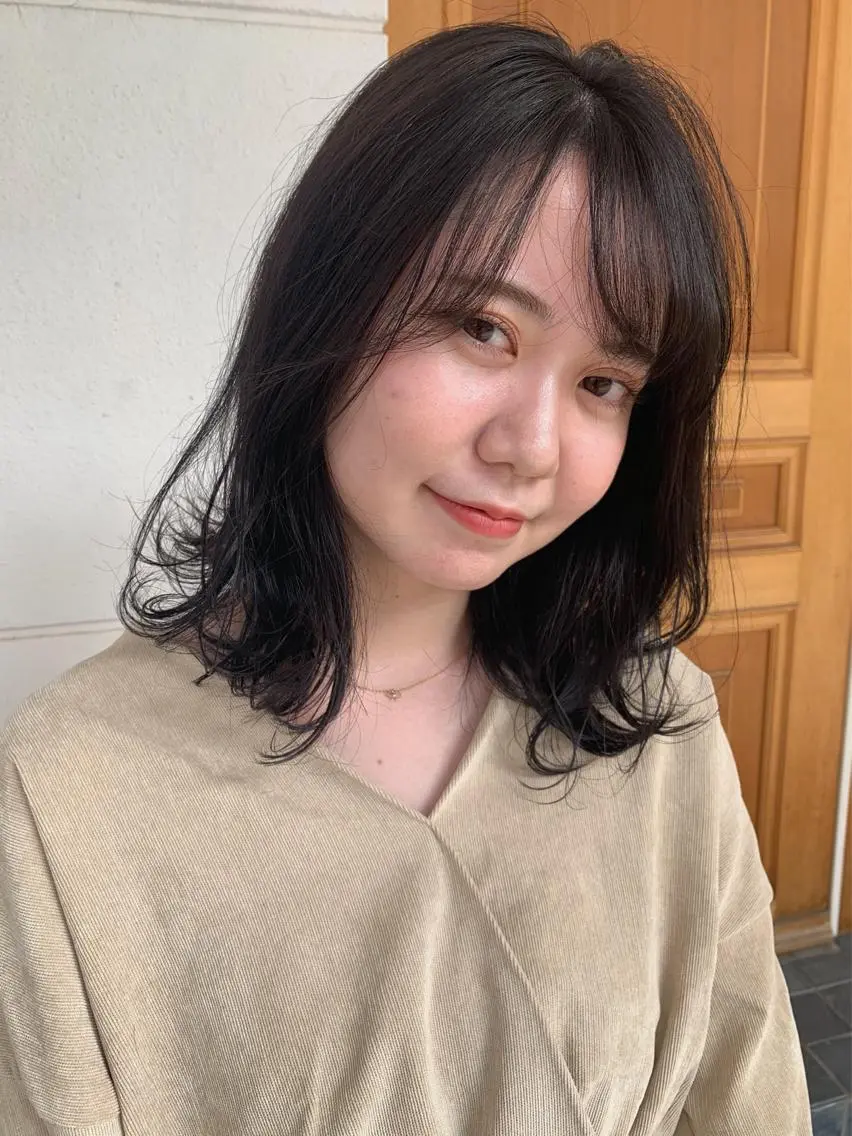 ミディアム カラー カット ヘアカラー トリートメント m ā l o.🌷 サカモトマイコのヘアスタイル