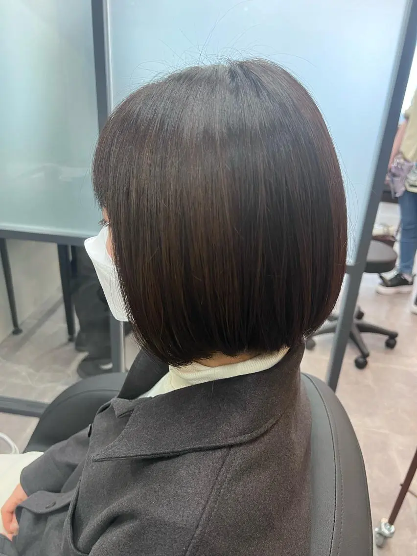 ショート カット ヘアカラー トリートメント Cecilhair なんば店    岩川のヘアスタイル