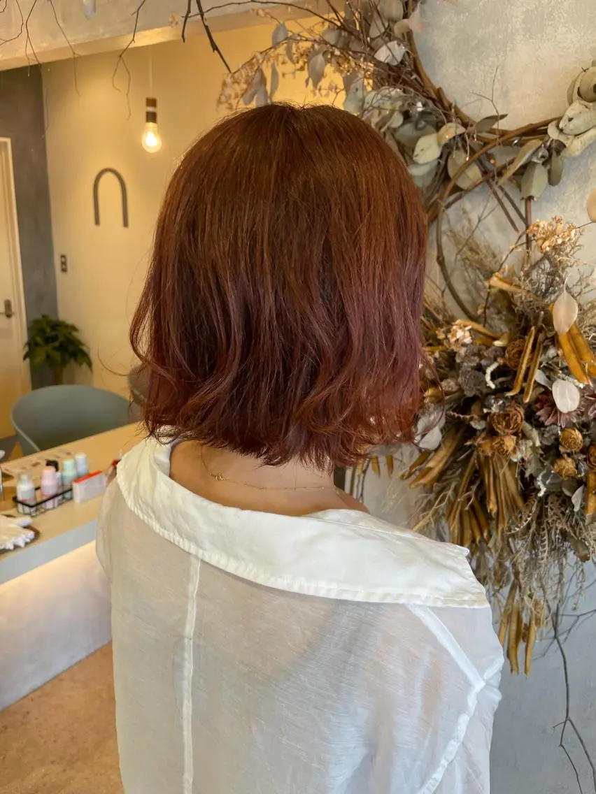カラー mu ku.のヘアスタイル