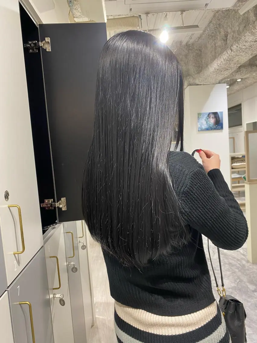 ロング カラー LOVESTOIKE 堂本のヘアスタイル
