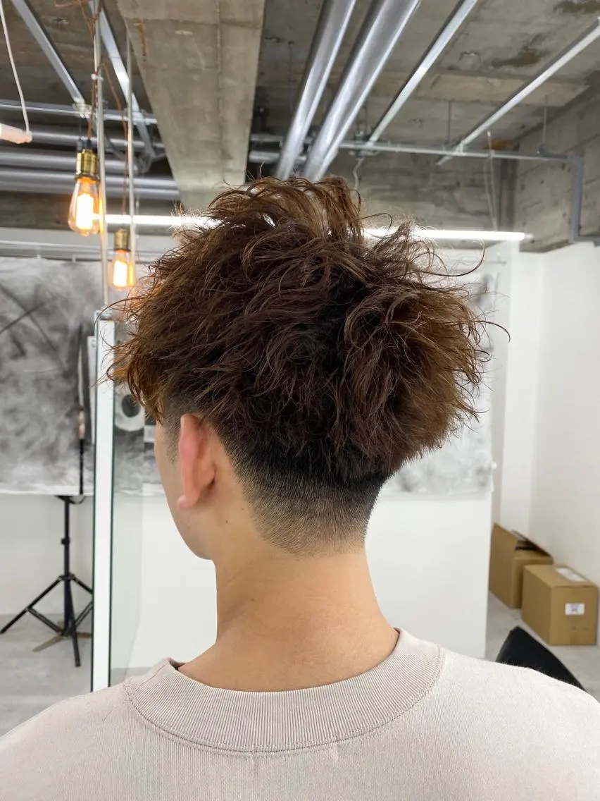パーマ メンズ メンズサロン rootのヘアスタイル
