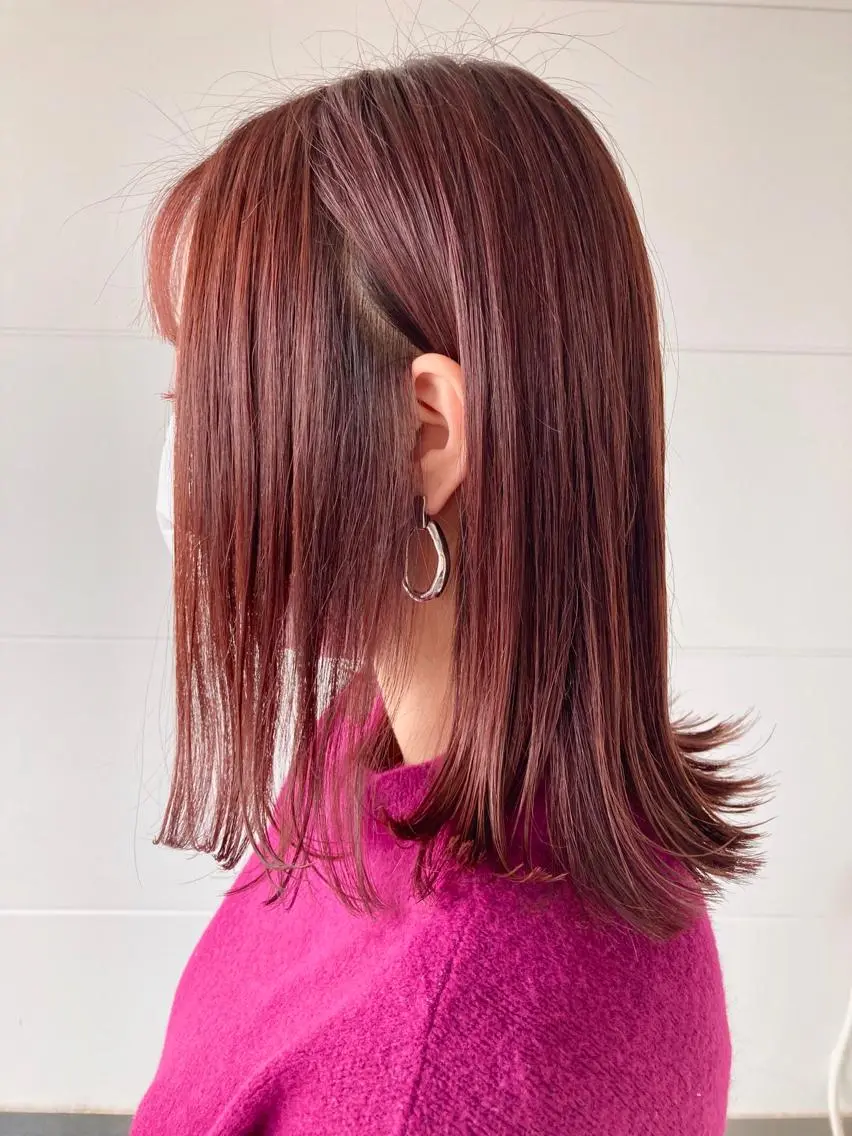 ミディアム タカツド ユウキのヘアスタイル