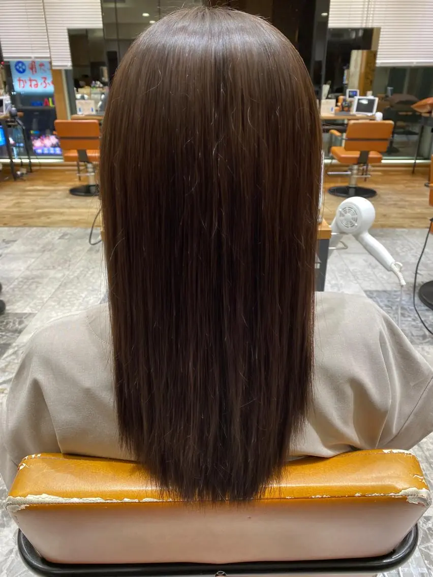 カラー 銀座/レイヤー 顔周りカット溝手優太のヘアスタイル