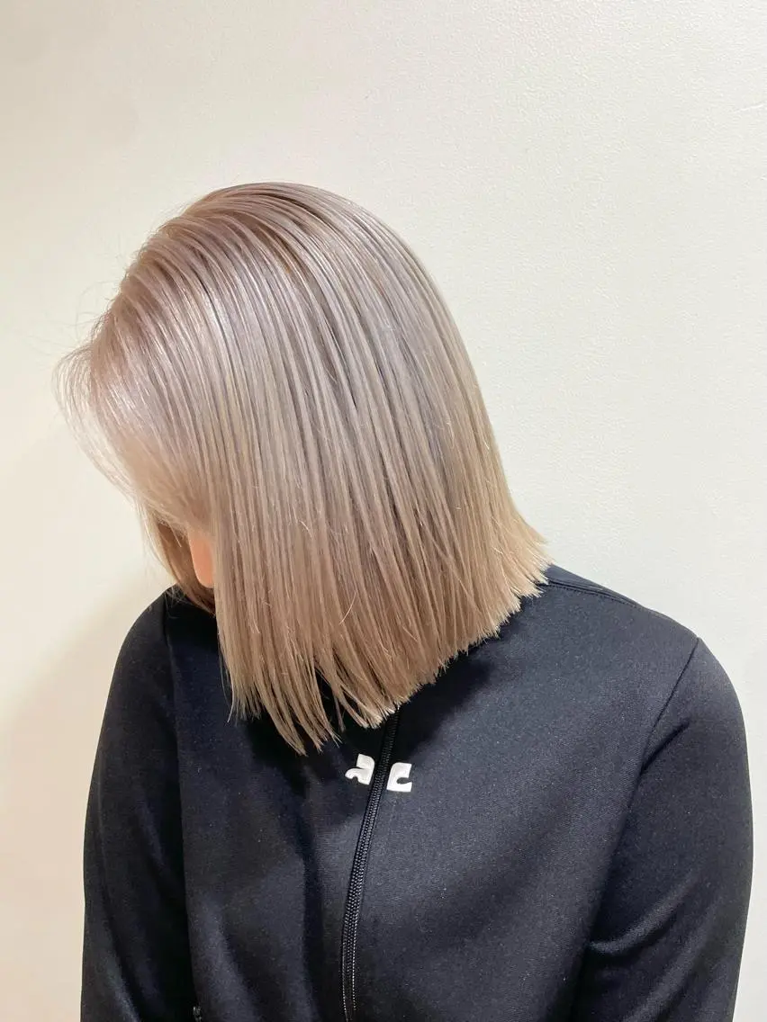 ミディアム カラー カット ヘアカラー トリートメント レイヤー／似合わせ TAKUYAのヘアスタイル