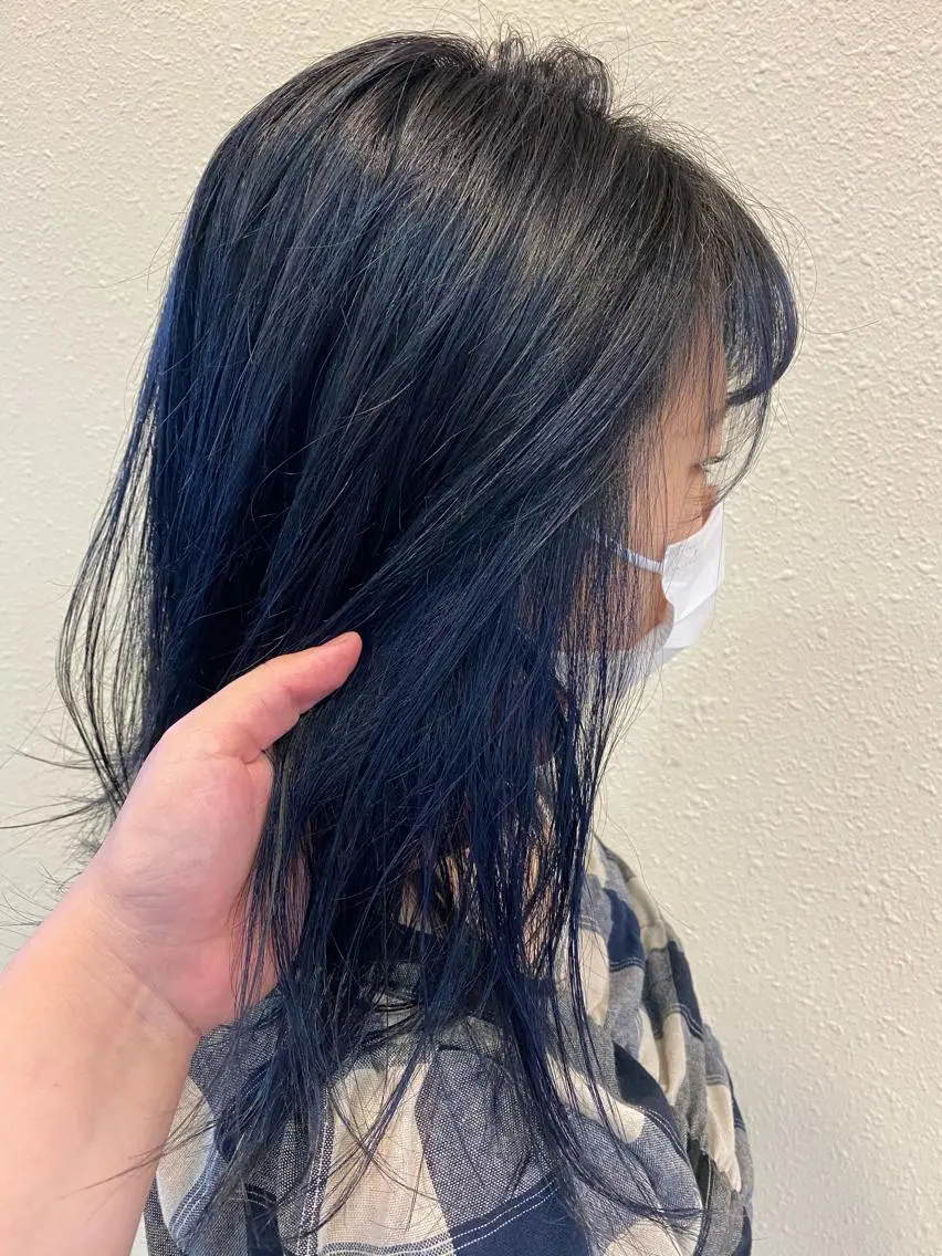セミロング 中川 茜里のヘアスタイル