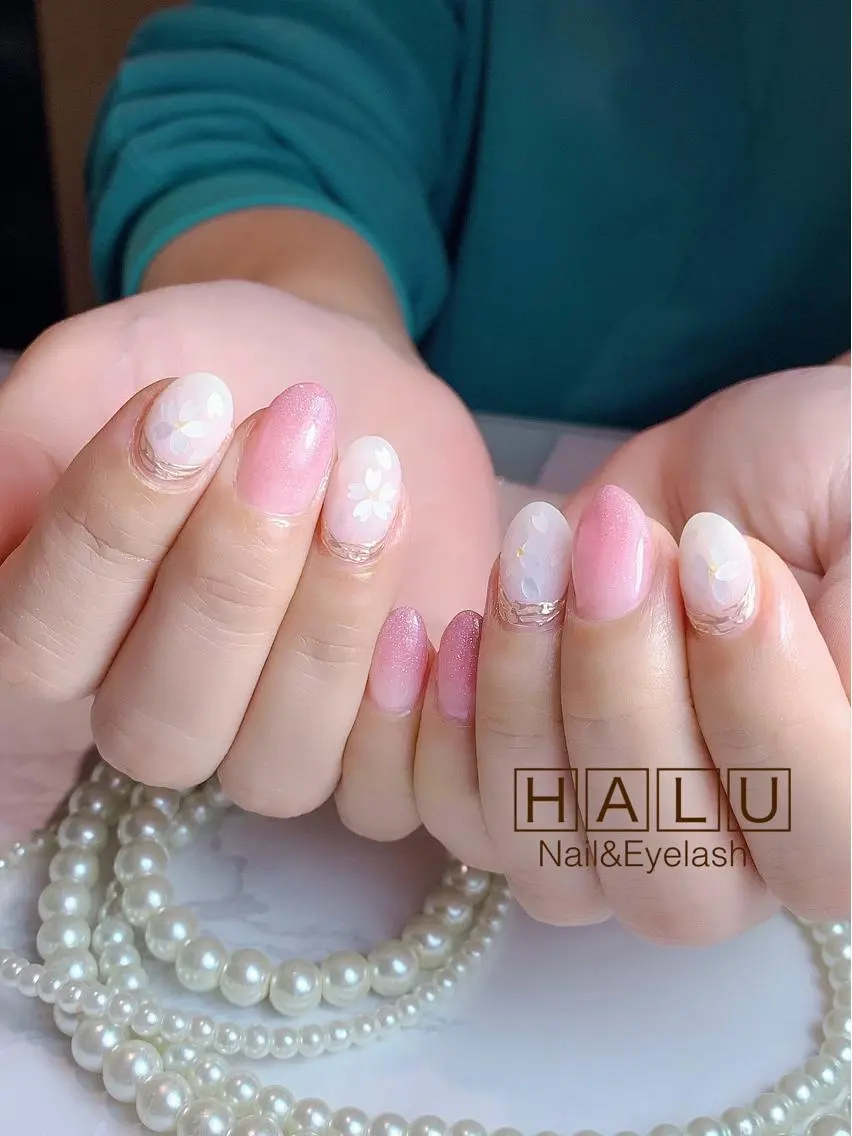 ネイル 桜ネイル HALU ハルのネイルデザイン