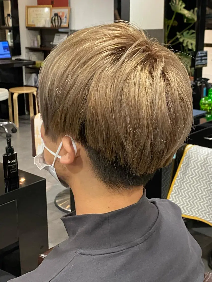 カラー メンズ カット ヘアカラー ⭕️メンズパーマ⭕️ 山口 裕太郎のヘアスタイル