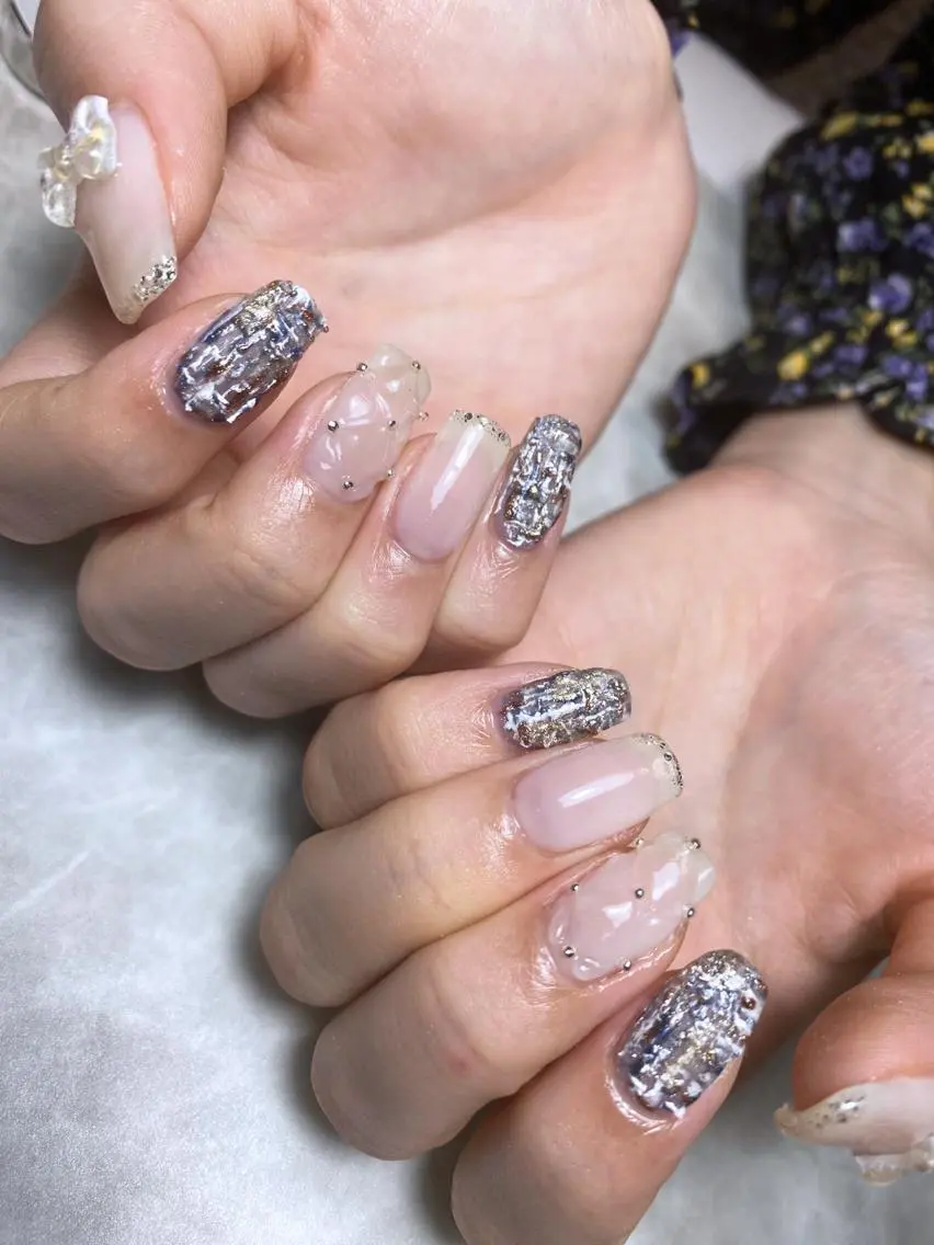 ネイル ハンドネイル ハンドケア 🌿Charme🌿 MAIのネイルデザイン