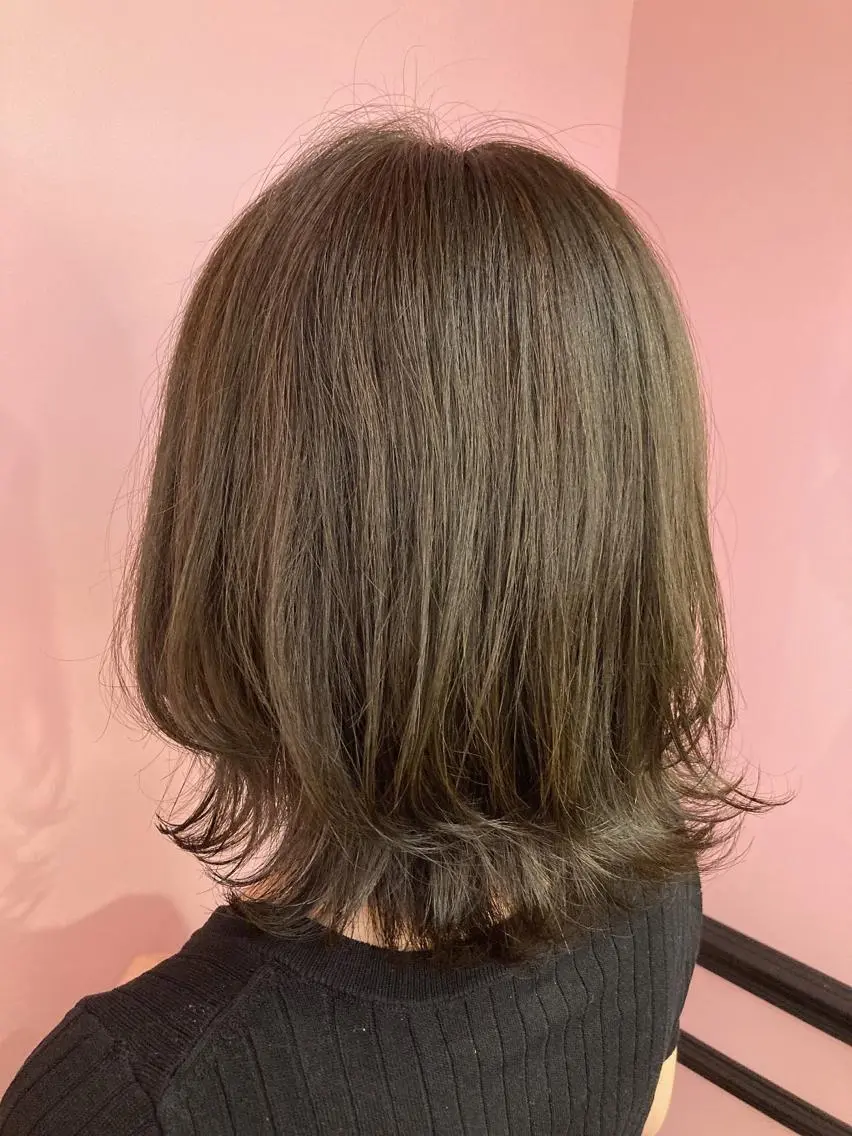 ショート カラー ベージュカラー オリーブベージュ カット ヘアカラー トリートメント ✨髪質改善縮毛矯正✨ 宇田川修平のヘアスタイル