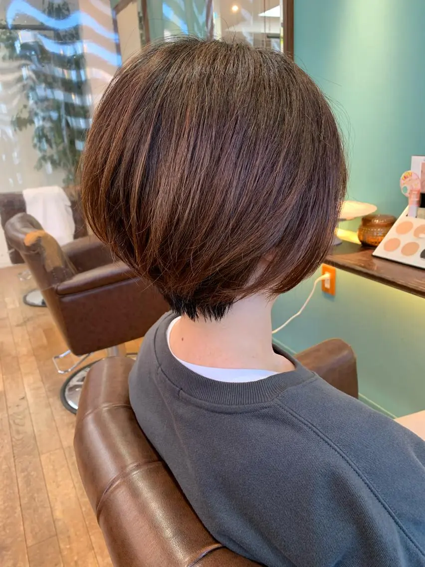 ショート ハンサムショート ショートヘア カット カット特化美容師 齋藤桐のヘアスタイル
