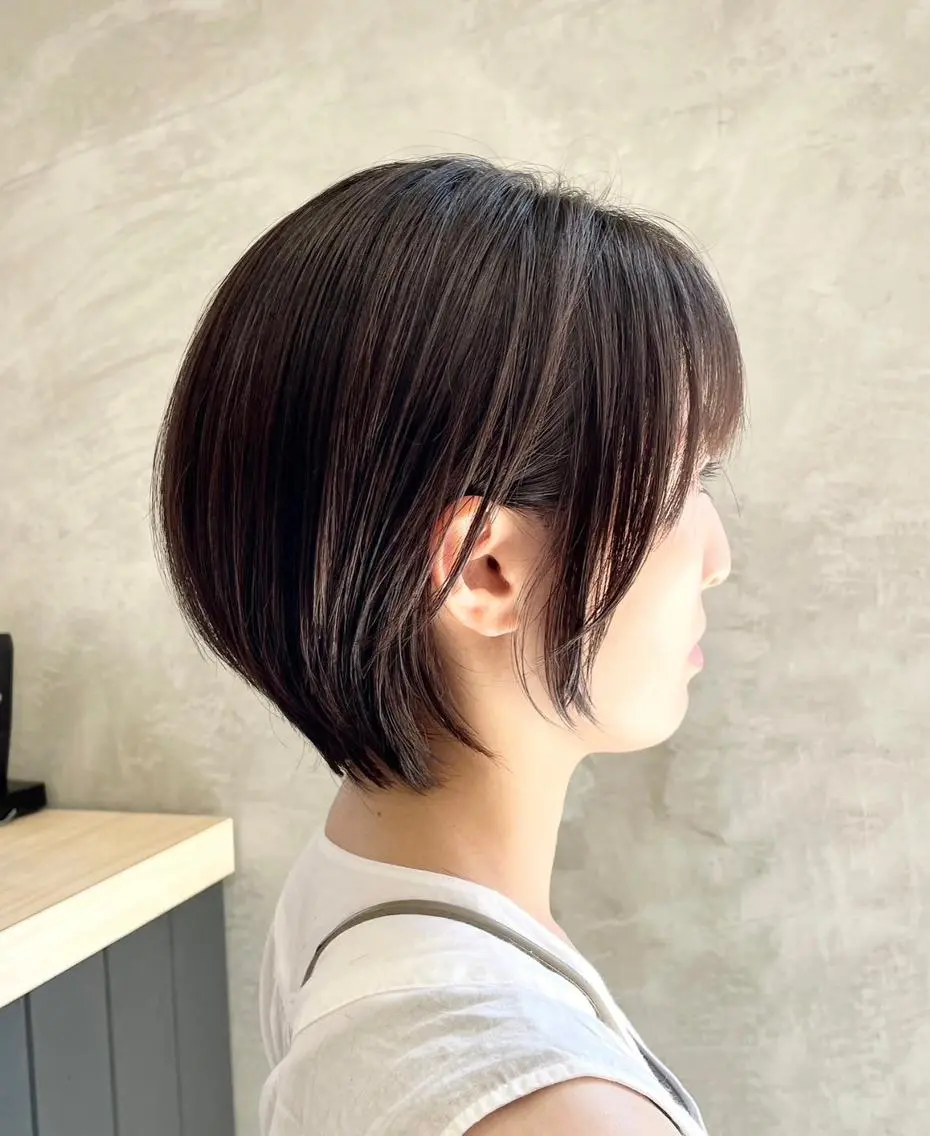 ショート パリジェンヌ☆カット カラー✨熊澤麻凜のマツエク・マツパデザイン