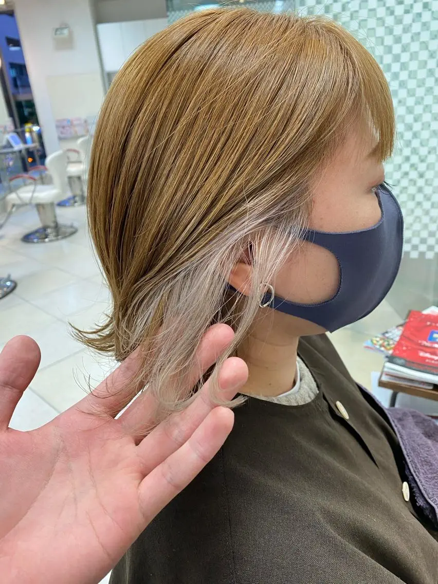 ショート 縮毛矯正/パーマ TSUBASAのヘアスタイル