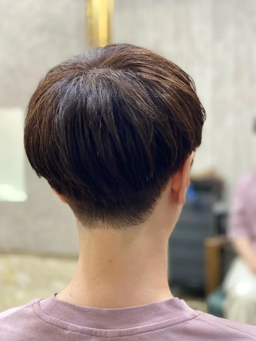 ショート 勝河 怜楊のヘアスタイル
