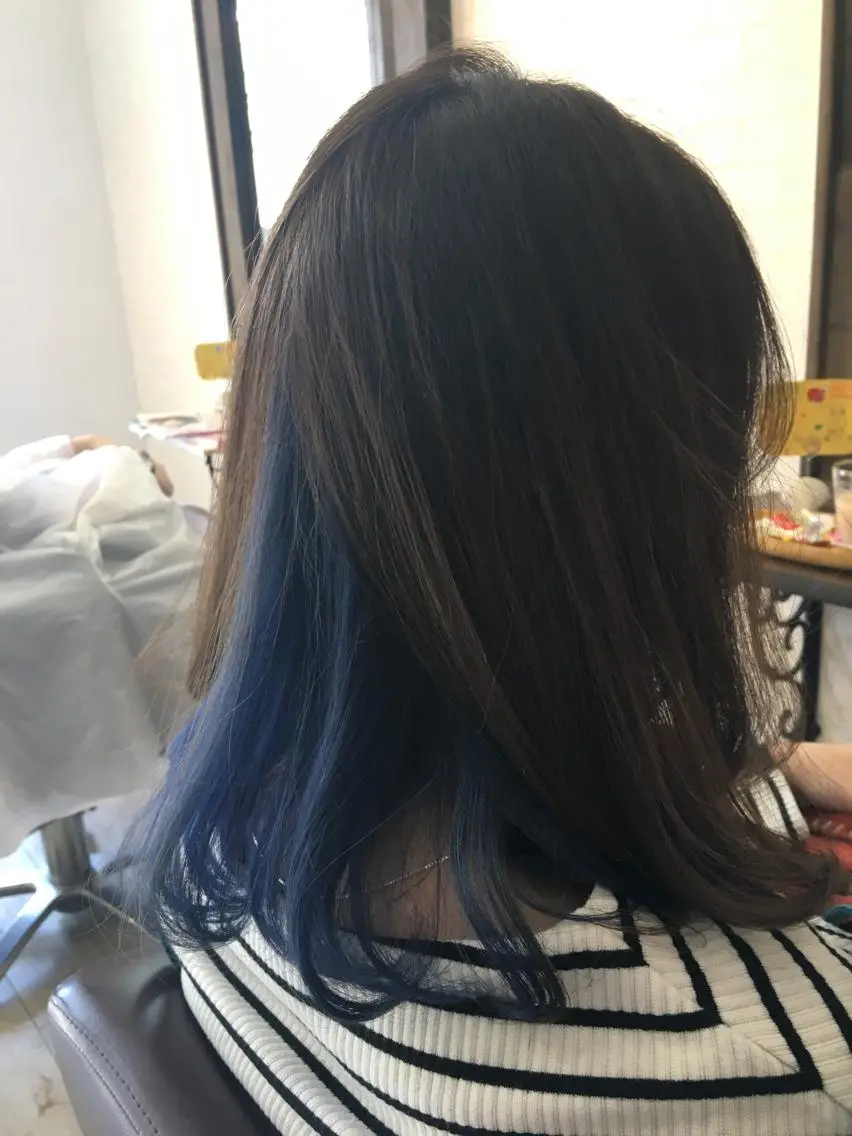 ミディアム カット ヘアカラー パーマ 縮毛矯正 トリートメント 松本 亮のヘアスタイル