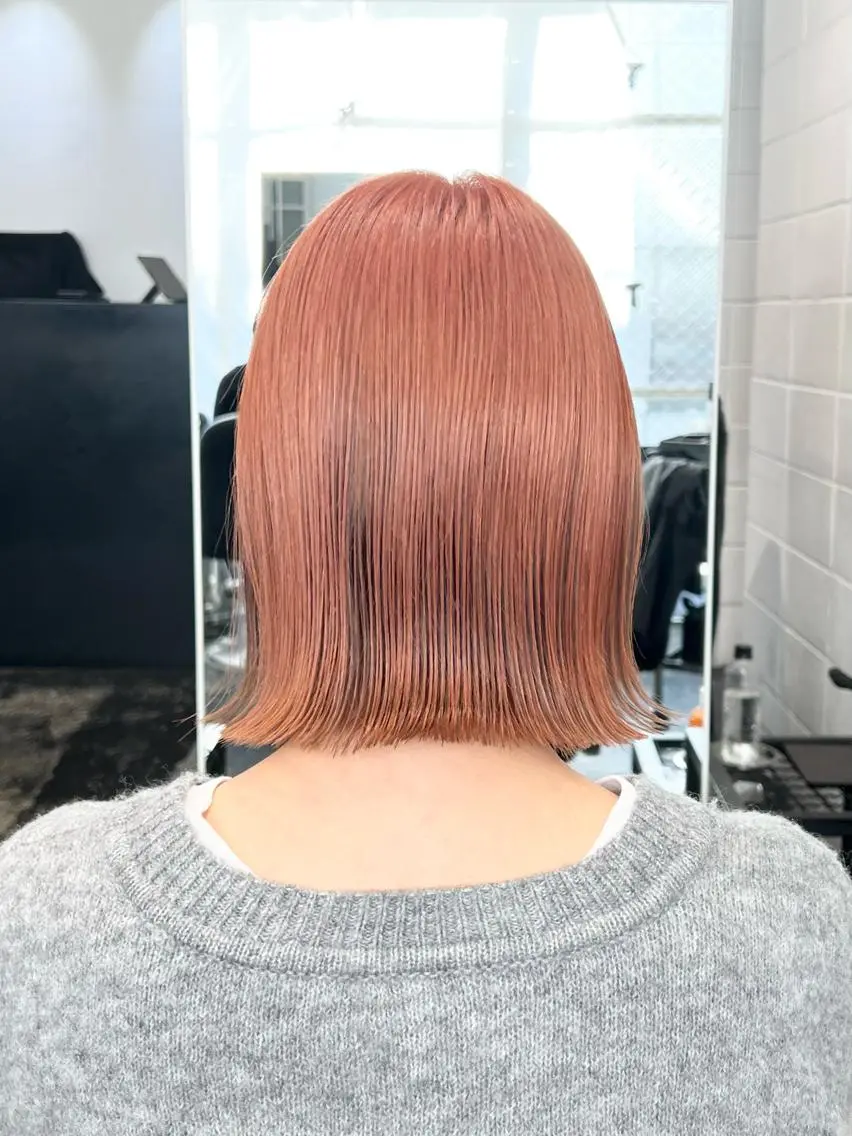 セミロング カラー ヘアアレンジ ヘアカラー トリートメント HARU//原宿🤍 リピート率NO.1のヘアスタイル