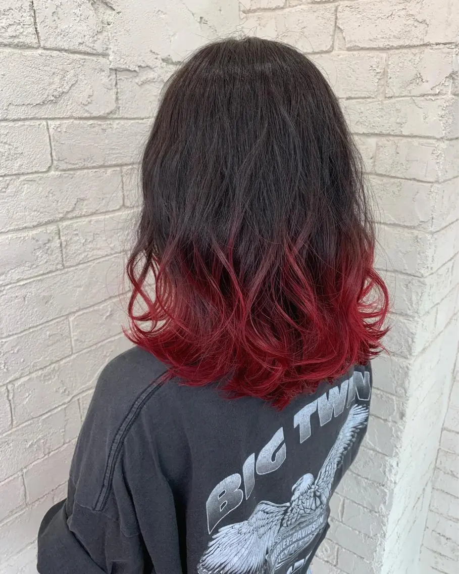 ミディアム カラー ヘアアレンジ someya 🥀のヘアスタイル