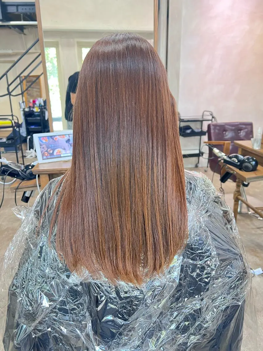 カラー ✨ブリーチなしカラー ×髪質改善✨松村 潤のヘアスタイル