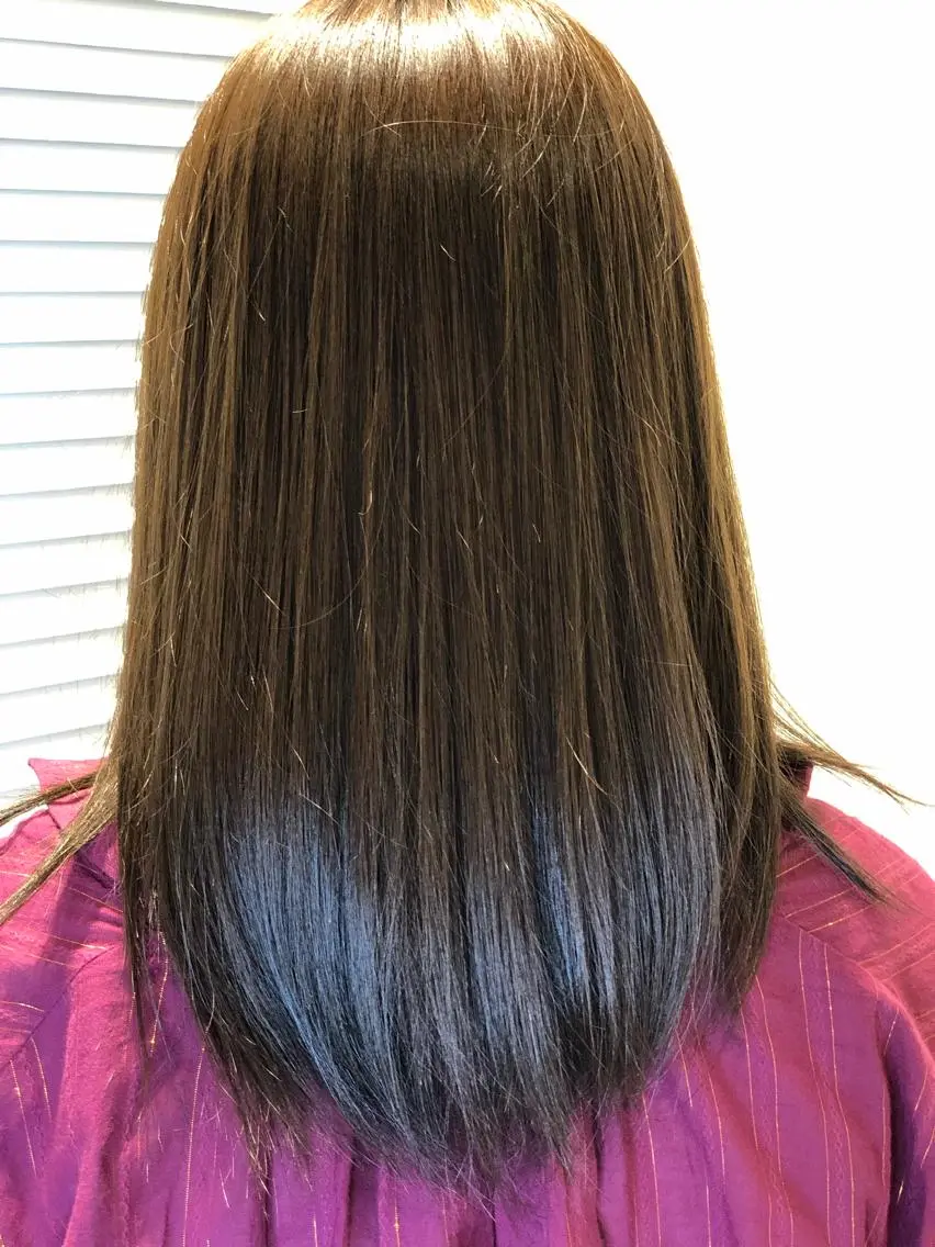 ミディアム カラー カット トリートメント kawabe maikoのヘアスタイル