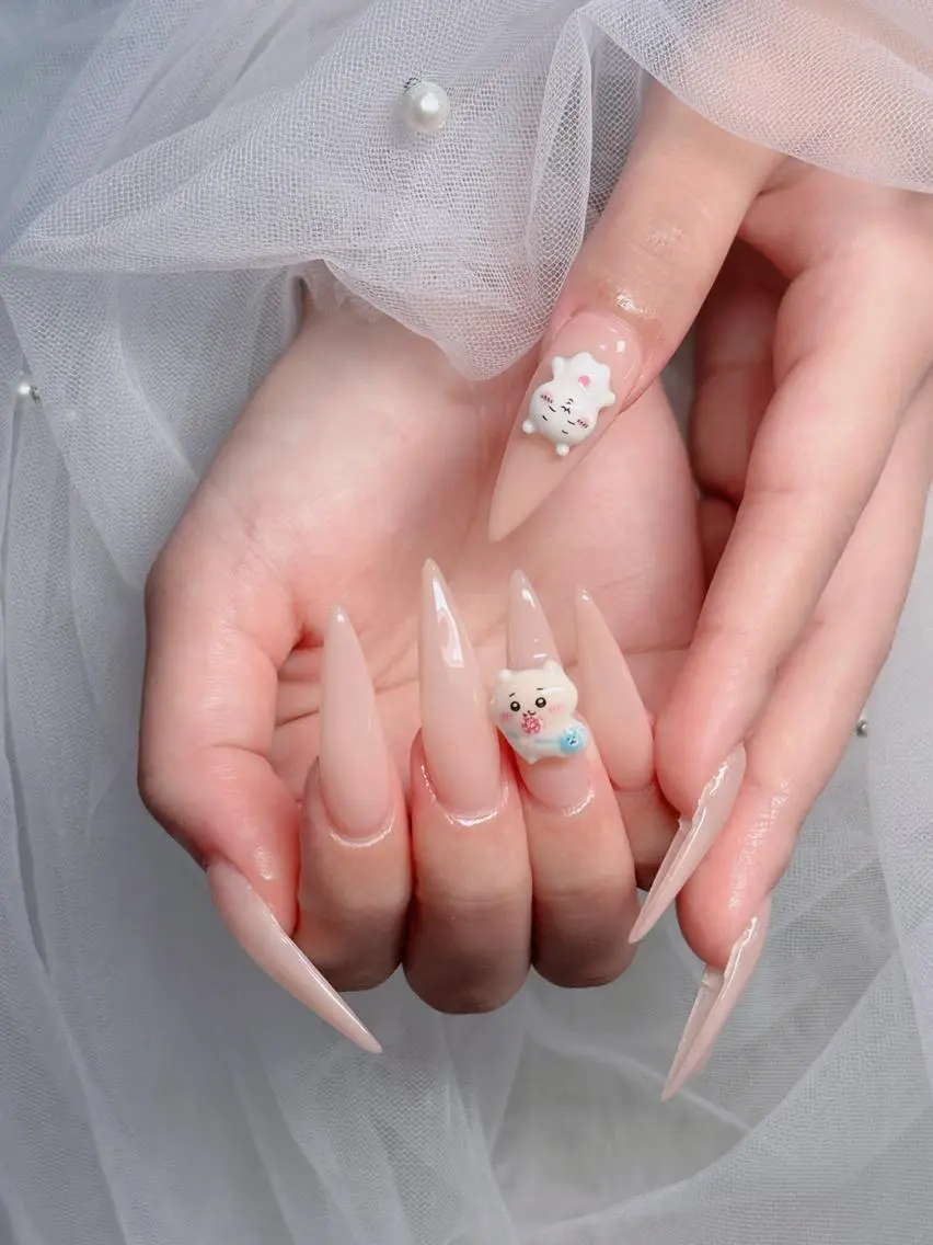 ネイル フレンチネイル ジェルネイル ハロウィン 韓国ネイル マグネットネイル ハンドネイル H.baby Nail Salonのネイルデザイン