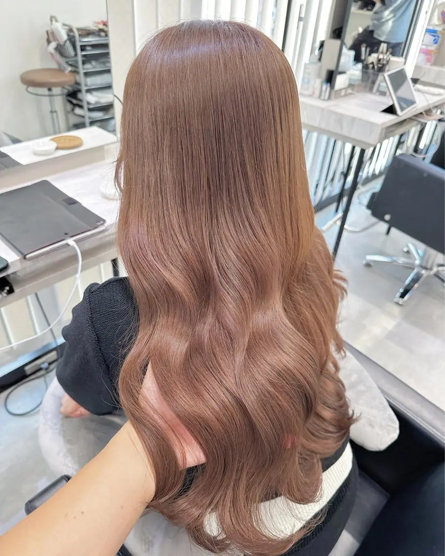 ロング ヘアカラー トリートメント Hardy ショータのヘアスタイル