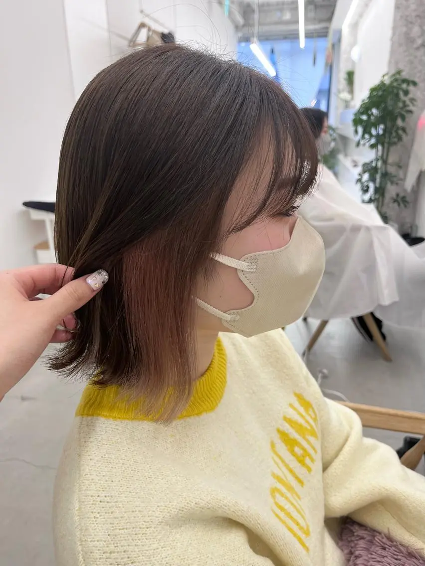 ミディアム カラー 暖色カラー/ ヘアセット🌛櫻井舞のヘアスタイル
