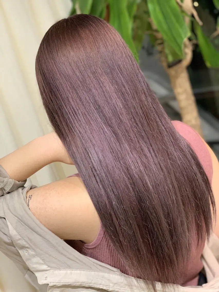 ロング カラー アッシュ ラベンダーカラー ラベンダーアッシュ ハイトーン得意😍 Lumiereのヘアスタイル