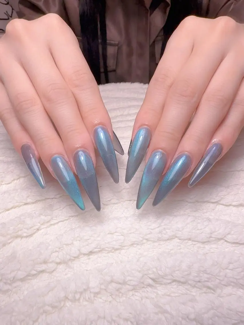 ネイル マグネットネイル cat‘s nail🐈‍⬛のネイルデザイン