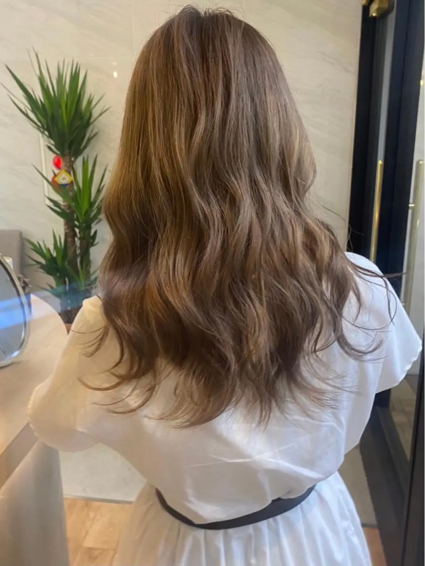 セミロング カラー 韓国風ヘア 🎗大槻 武士🎗のヘアスタイル