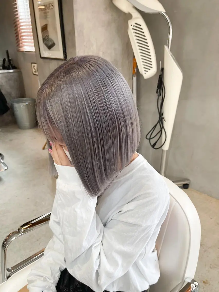 ミディアム RU NAのヘアスタイル
