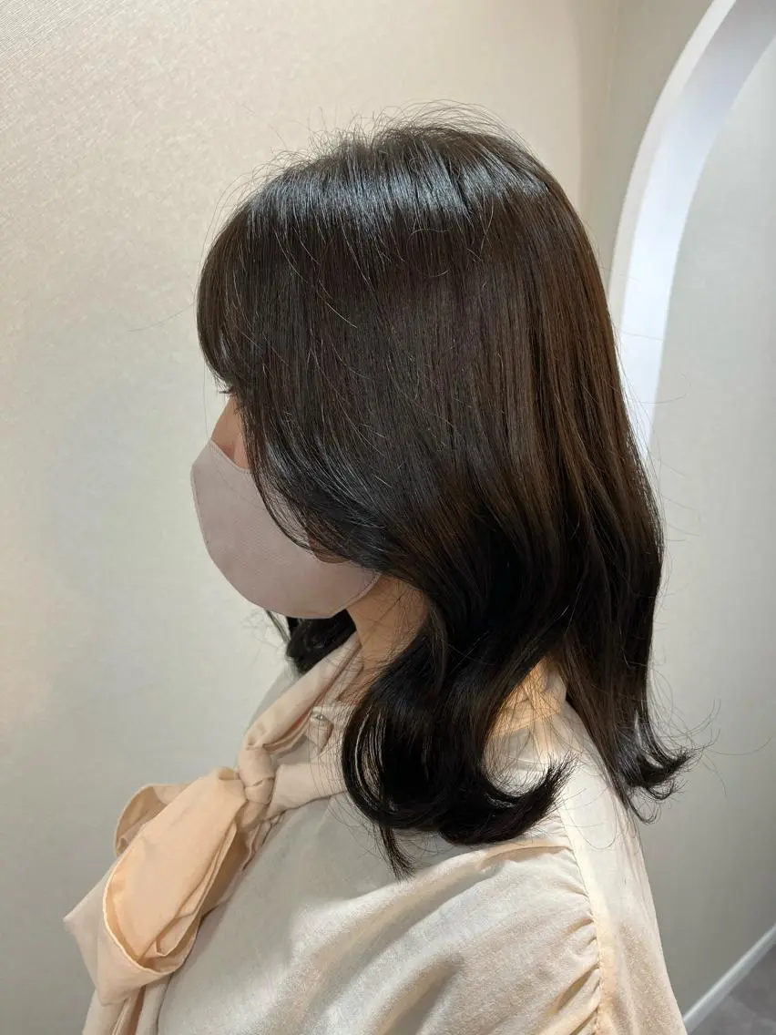 ミディアム 本場韓国ヘア🪽 Yenaイェナのヘアスタイル
