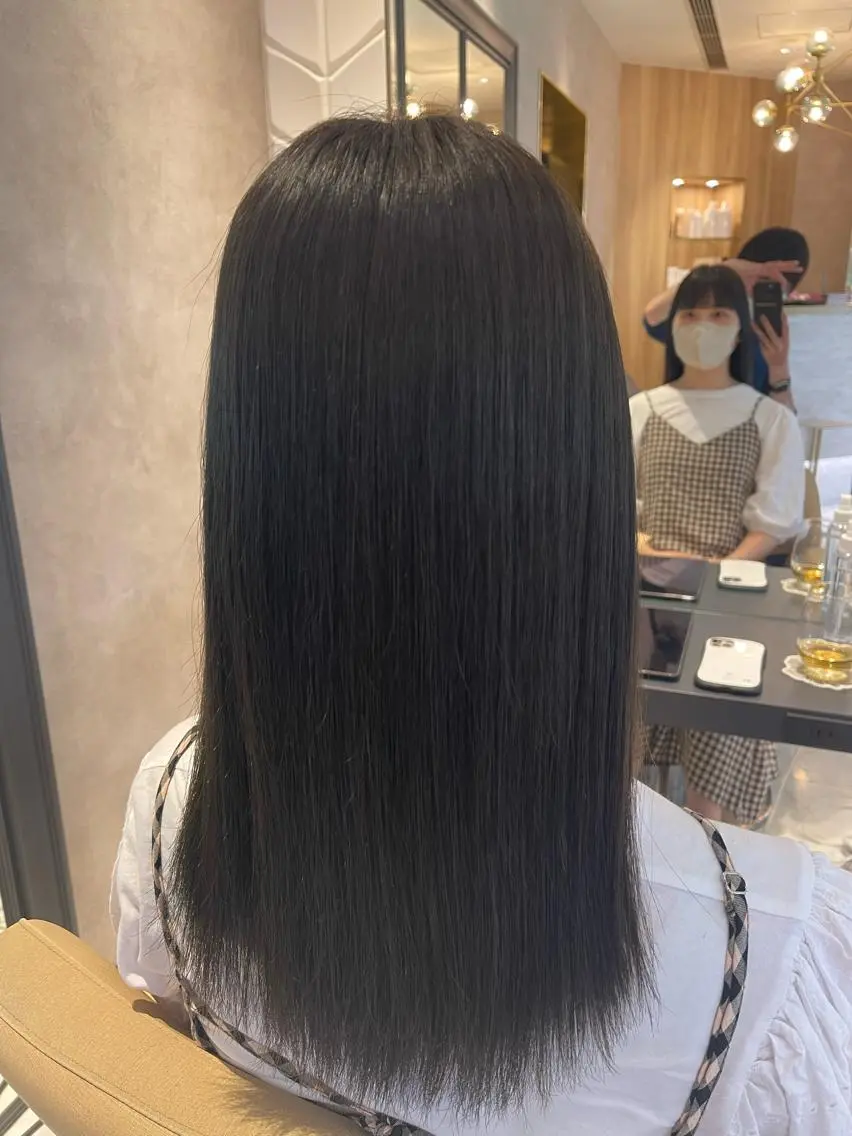 セミロング トリートメント 🫧美髪縮毛矯正 🫧SEKIのヘアスタイル