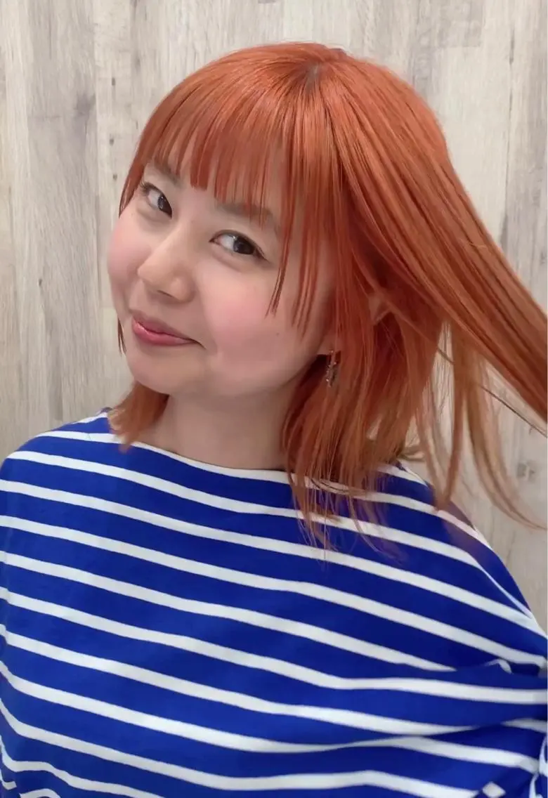 ミディアム 竹村 恵功代のヘアスタイル
