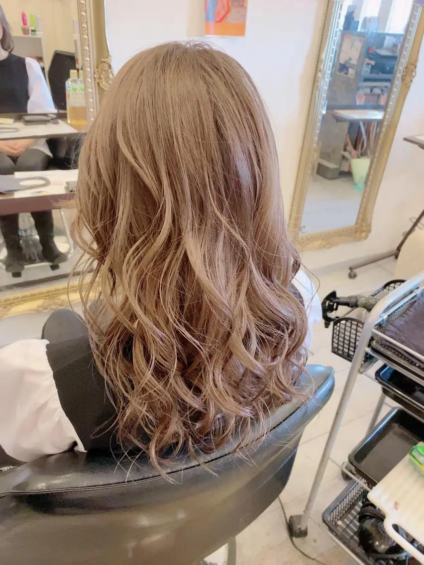ロング カラー カット ヘアカラー トリートメント 💎JADE GRACE💎のヘアスタイル