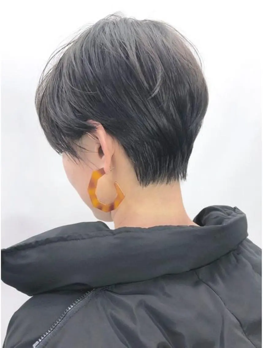 ショート カラー 吉田一輝 外国人パーマのヘアスタイル