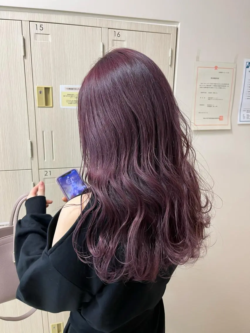ロング カラー 暖色/ブリーチカラー 🎀 M i k uのヘアスタイル