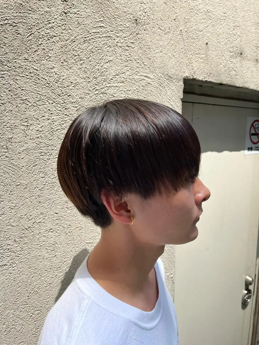 ショート カラー メンズ 🏆メンズヘア特化 🥇代表りんぺーのヘアスタイル
