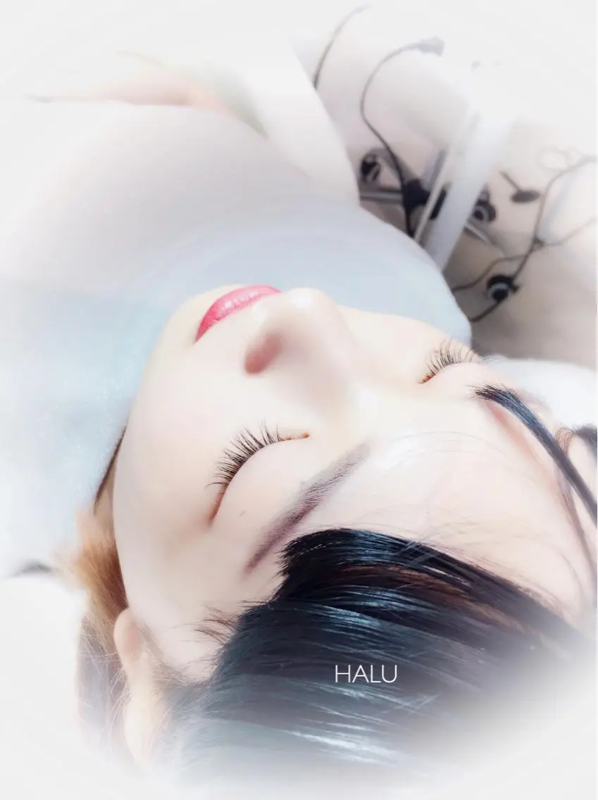 マツエク・マツパ Cカール HALU ハルのネイルデザイン