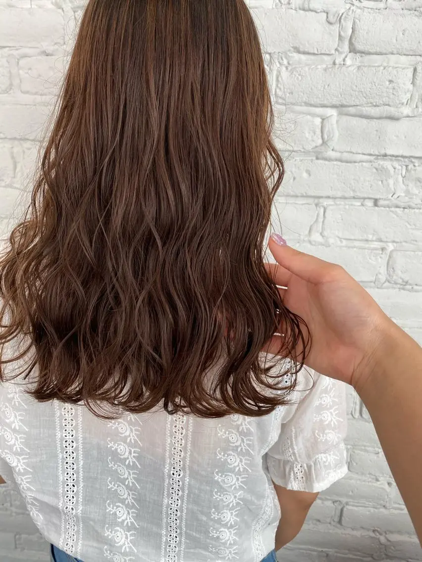 カラー 韓国×髪質改善カラー 💎hinaのヘアスタイル