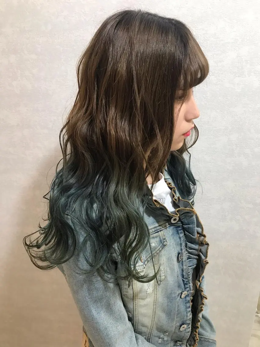 ロング カラー 🧡色落ちまで2度 楽しめる🧡ヨシキのヘアスタイル