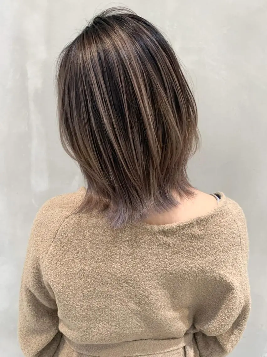 カラー パーマ ヘアアレンジ バレイヤージュ カット ヘアカラー トリートメント ITbyALBUM 下北沢店のヘアスタイル