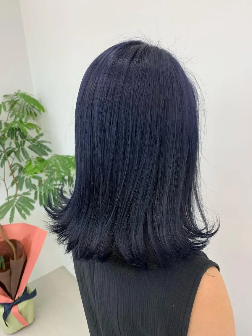 ミディアム 山田 絵里菜のヘアスタイル